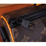 2025年6月26日Louis Vuitton バッグ Keepall Bandoulire 25  Monogram Macassa Monogram Macassar :M46687:25CMx15CMx11CM 高品質人気の新作/誕生