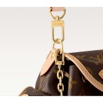 2025年6月26日Louis Vuitton バッグ 2025  Monogram  6.7 Rosalie :M25085:27CMx17CMx12CM 高品質人気の新作/誕生日プレゼント/SQ工場
