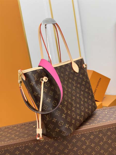 2025年7月10日入荷新作M12257  Neverfull Inside Out Monogram 31x 28x14極品/正規品同様/人気/革/バッグルイヴィトン/CX工場