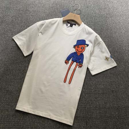 2025年7月16日入荷新作Louis Vuitton半袖Tシャツ 高级品/ビジネス/入手困難/誕生日プレゼント/COLO工場M-XXXXL