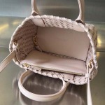 2025年7月7日入荷新作 Bottega Veneta Mini Cabat  709464   20x15x12   極品/正規品同様/人気/革/バッグ/AJ工場