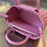 2025年7月7日入荷新作 Bottega Veneta Mini Cabat  709464   20x15x12   極品/正規品同様/人気/革/バッグ/AJ工場