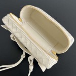 2025年7月9日入荷新作#Bottega Veneta  Vanity Case 789109 22x12.5x5 極品/正規品同様/人気/革/バッグ/AJ工場
