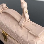 2025年7月9日入荷新作#Bottega Veneta  Vanity Case 789109 22x12.5x5 極品/正規品同様/人気/革/バッグ/AJ工場