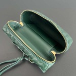 2025年7月9日入荷新作#Bottega Veneta  Vanity Case 789109 22x12.5x5 極品/正規品同様/人気/革/バッグ/AJ工場