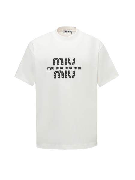 2025年7月14日入荷新作Miu Miu半袖Tシャツ 高级...