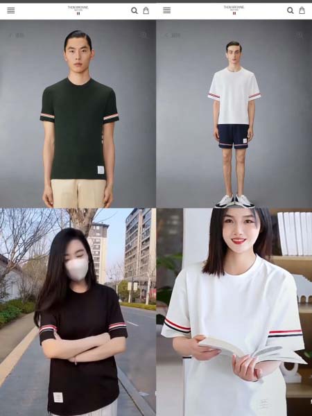 2025年7月16日入荷新作THOM BROWN半袖Tシャツ 高级品/ビジネス/入手困難/誕生日プレゼント/COLO工場S-XXXXL