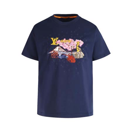 2025年8月28日入荷秋冬新作Louis Vuitton半袖 tシャツ原版復刻人気で【极品】/正規品と同じサイズSize:S M L/YGY工場