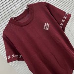 2025年8月23日秋冬入荷新作Louis Vuittonニットの半袖セーター人気商品/B6工場