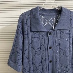 2025年8月23日秋冬入荷新作Diorニットの半袖セーター人気商品/B6工場