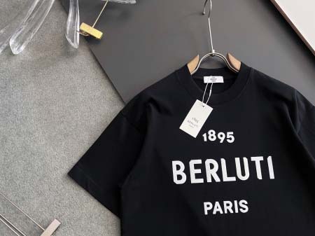 2025年9月2日入荷 新作Berluti 半袖 tシャツ高級なプレゼント/誕生日プレゼント/高品質/メンツ/記念品/ wenzhou工場