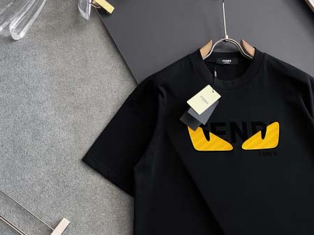 2025年9月3日入荷 新作Fendi半袖 tシャツ高級なプレゼント/誕生日プレゼント/高品質/メンツ/記念品/ wenzhou工場
