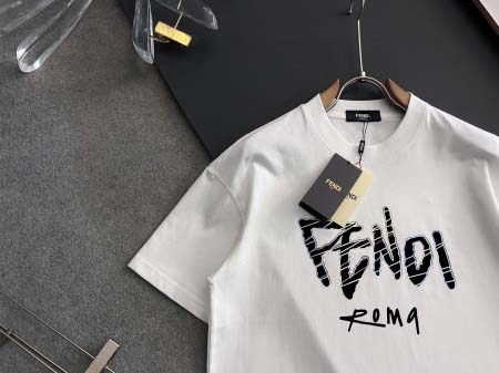 2025年9月3日入荷 新作Fendi半袖 tシャツ高級なプレゼント/誕生日プレゼント/高品質/メンツ/記念品/ wenzhou工場