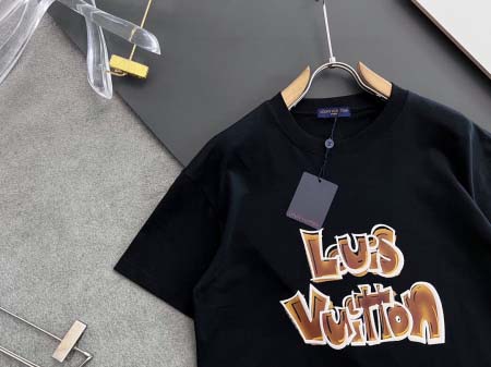 2025年9月3日入荷 新作Louis Vuitton半袖 tシャツ高級なプレゼント/誕生日プレゼント/高品質/メンツ/記念品/ wenzhou工場