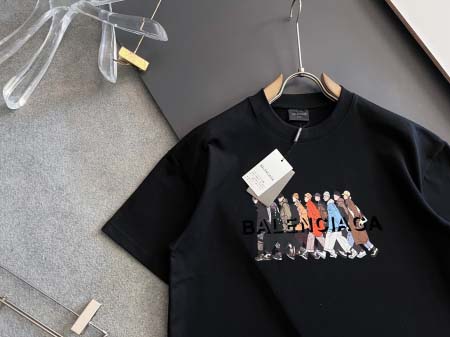 2025年9月3日入荷 新作Balenciaga半袖 tシャツ高級なプレゼント/誕生日プレゼント/高品質/メンツ/記念品/ wenzhou工場