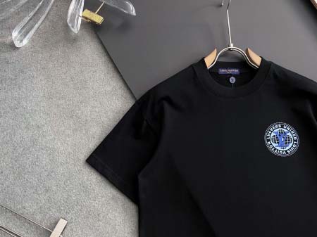 2025年9月3日入荷 新作Louis Vuitton半袖 tシャツ高級なプレゼント/誕生日プレゼント/高品質/メンツ/記念品/ wenzhou工場