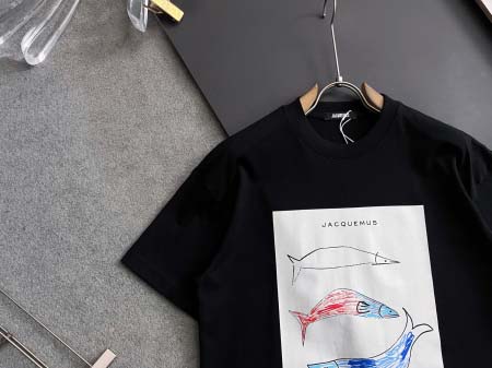 2025年9月3日入荷 新作Jacquemus半袖 tシャツ高級なプレゼント/誕生日プレゼント/高品質/メンツ/記念品/ wenzhou工場