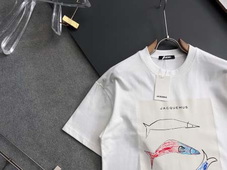 2025年9月3日入荷 新作Jacquemus半袖 tシャツ高級なプレゼント/誕生日プレゼント/高品質/メンツ/記念品/ wenzhou工場