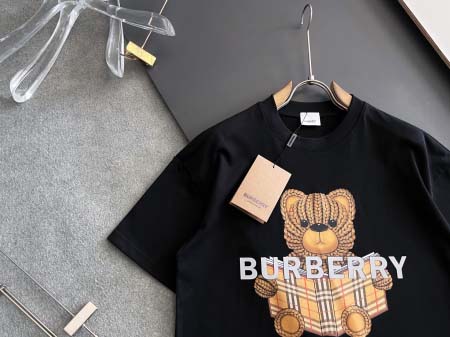2025年9月3日入荷 新作Burberry半袖 tシャツ高級なプレゼント/誕生日プレゼント/高品質/メンツ/記念品/ wenzhou工場
