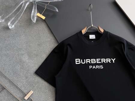 2025年9月3日入荷 新作Burberry半袖 tシャツ高級なプレゼント/誕生日プレゼント/高品質/メンツ/記念品/ wenzhou工場