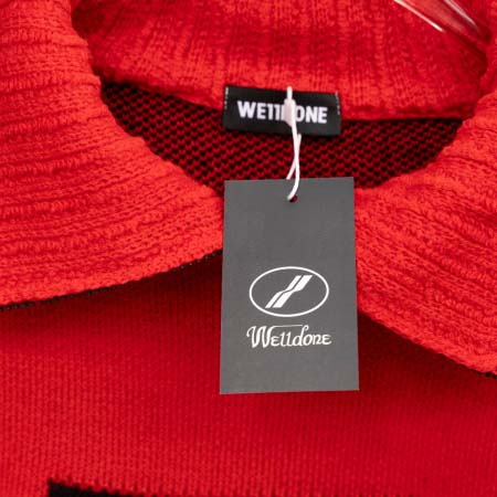 2025年9月9日入荷新作WE11DONEセーター高品質人気商品/誕生日プレゼント/FF工場