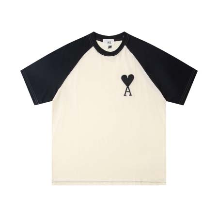 2025年9月11日入荷秋冬新作Ami半袖 tシャツ高品質人気商品/誕生日プレゼント/FF工場