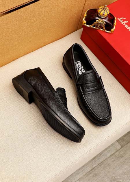 2025年9月23日入荷新品Ferragamoカジュアルシューズ/スニーカー｜メンズ靴人気本革製ギフト/誕生日/TL工場