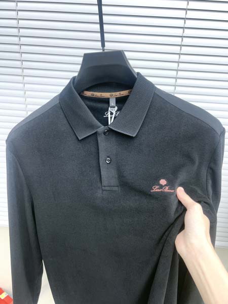2025年9月23日入荷秋冬新作loro piana長袖ポロ 秋物 冬物高品質人気商品/LM工場