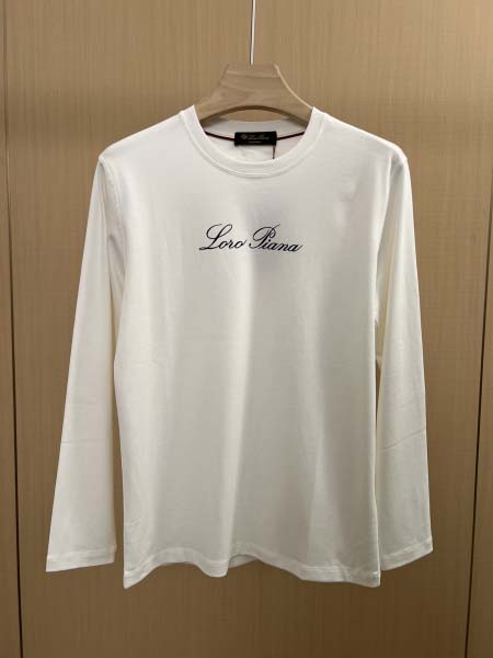 2025年9月24日入荷秋冬新作Loropiana長袖Tシャツ高級品/Su工場