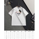 2025年9月3日入荷 新作Fendi半袖 tシャツ高級なプレゼント/誕生日プレゼント/高品質/メンツ/記念品/ wenzhou工場