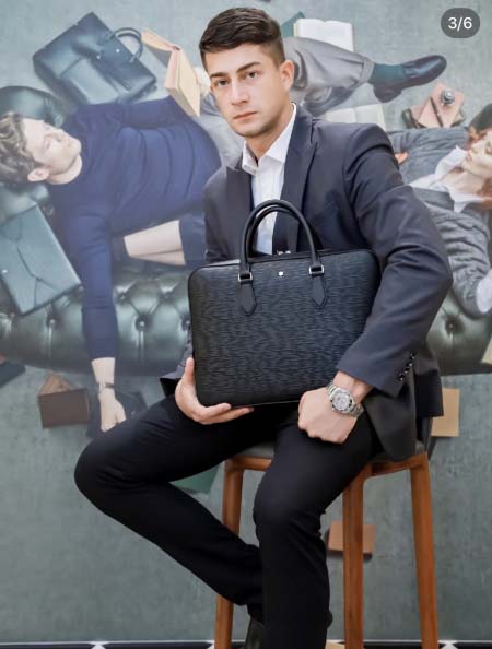 2025年9月4日入荷新作Montblanc/人気/本革/バ...