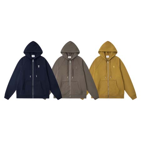 2025年9月11日入荷秋冬新作Amiパーカー高品質人気商品...