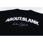 2025年9月11日入荷秋冬新作aboutblank半袖 tシャツ高品質人気商品/誕生日プレゼント/FF工場