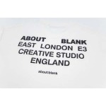 2025年9月11日入荷秋冬新作aboutblank半袖 tシャツ高品質人気商品/誕生日プレゼント/FF工場