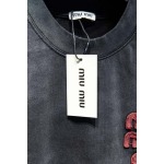 2025年9月15日入荷秋冬新作Miumiu半袖 tシャツ高品質人気商品/誕生日プレゼント/FF工場