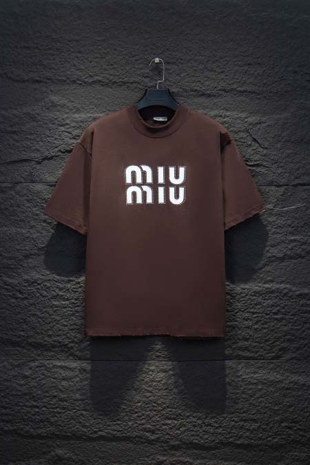 2025年9月15日入荷秋冬新作Miumiu半袖 tシャツ高...