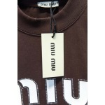 2025年9月15日入荷秋冬新作Miumiu半袖 tシャツ高品質人気商品/誕生日プレゼント/FF工場