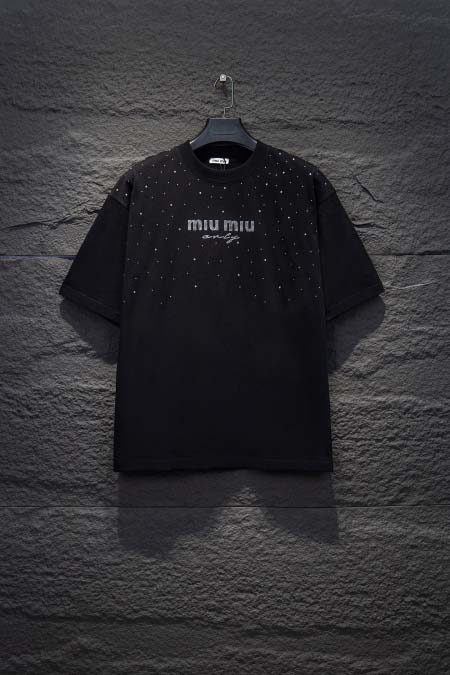 2025年9月15日入荷秋冬新作Miumiu半袖 tシャツ高...
