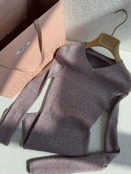 2025年9月28日入荷秋冬新作Miumiuレディース服高級...