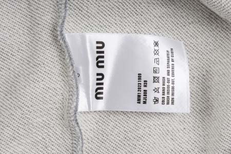 2025年10月10日秋冬入荷新作miumiuスウェット高品質安い人気商品/HL工場