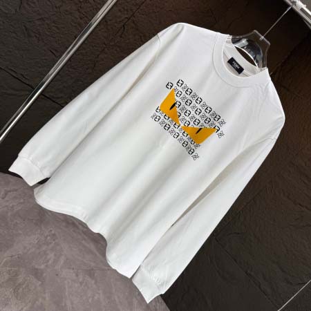 2025年10月20日秋冬入荷新作Fendi長袖Tシャツ高品質 人気商品/HL工場