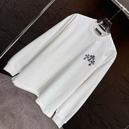 2025年10月20日秋冬入荷新作Chrome hearts 長袖Tシャツ高品質 人気商品/HL工場