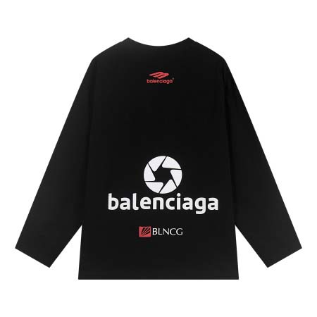 2025年10月24日秋冬入荷新作BALENCIAGA長袖Tシャツ人気商品/BG工場