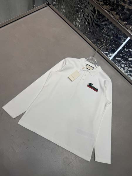 2025年10月26日入荷秋冬新作Gucci長袖 POLO Tシャツ高級品/MP工場