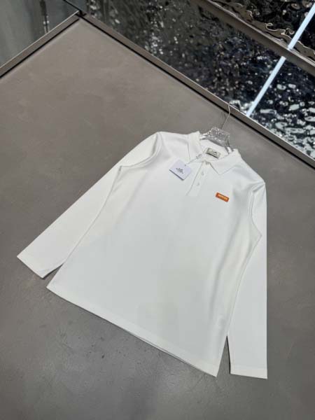 2025年10月26日入荷秋冬新作HERMES長袖 POLO Tシャツ高級品/MP工場