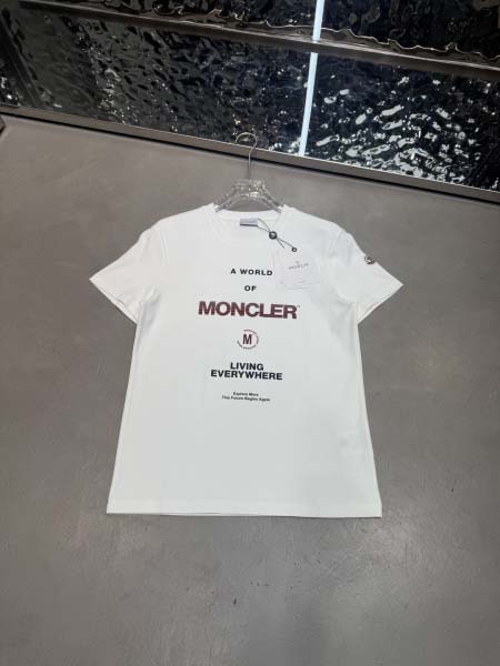 2025年10月26日入荷秋冬新作Moncler半袖Tシャツ高級品/MP工場