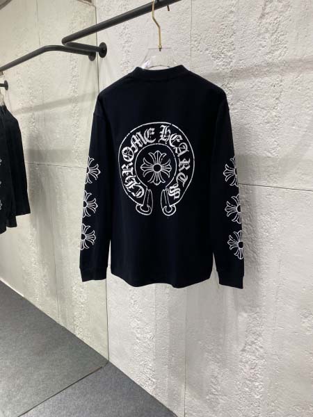 2025年10月30日秋冬新作Chrome heartstシャツ高品質人気商品/LDF工場