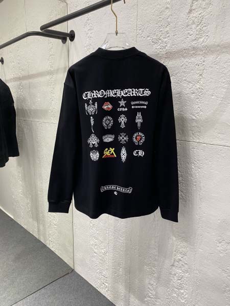 2025年10月30日秋冬新作Chrome heartstシャツ高品質人気商品/LDF工場