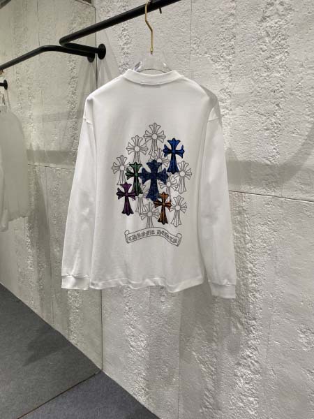 2025年10月30日秋冬新作Chrome heartstシャツ高品質人気商品/LDF工場