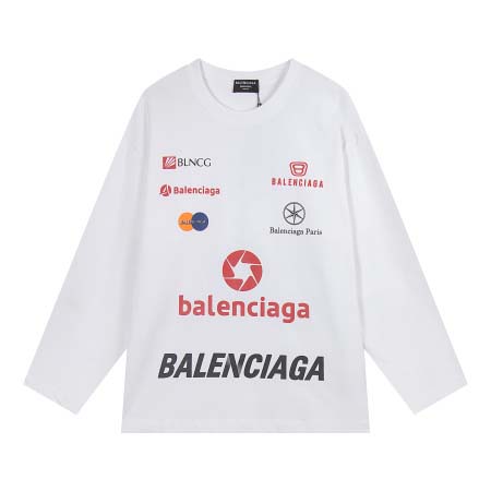 2025年10月24日秋冬入荷新作BALENCIAGA長袖T...